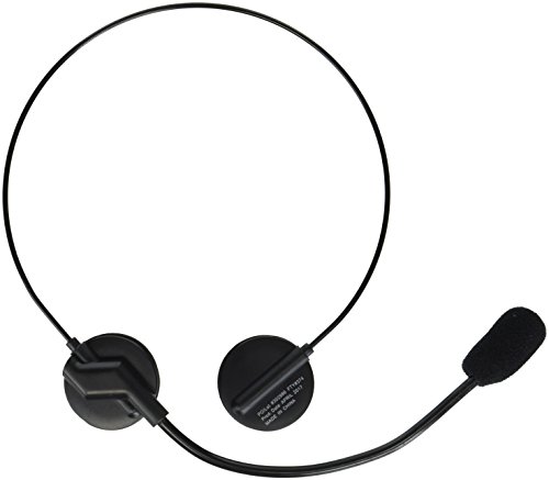 Rubie’s Rock Star Mic/Headset, Microphone Costume Accessory with Glitter Make-Up,Black