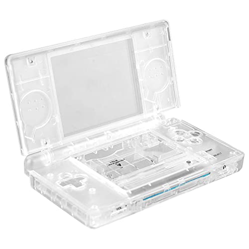 OSTENT Full Repair Parts Replacement Housing Shell Case Kit for Nintendo DS Lite NDSL Color Clear