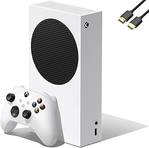Newest Microsoft Xbox Series S All-Digital Console (Disc-Free Gaming) 512 GB Bundle with 1 Xbox Controller - U Deal HDMI