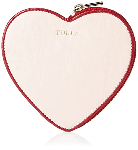 Furla 1007-O6400 VALENTINA HEART COINCASE Women's BONBON H+CABERNET Wallet