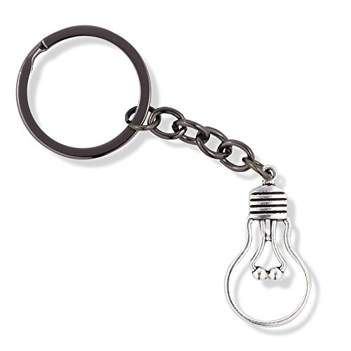 Gift for an Electrician | Novelty Keychain Lightbulb Keychain Keyring Such a Cool Keychain for Men or Women Also a Funny Trophy Award for a Good Idea Gifts of Appreciation for Friend Thumbs Up Award