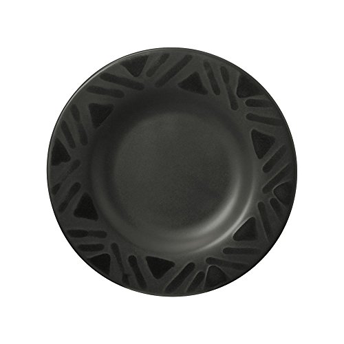 Pfaltzgraff Midnight Sun Salad Plate (8-1/4-Inch), Black