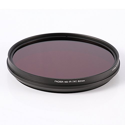 Ruili 77mm Six-in-One Adjustable Infrared IR Pass X-Ray Lens Filter 530nm to 750nm Screw-in Filter for Canon Nikon Sony Panasonic Fuji Kodak DSLR Camera