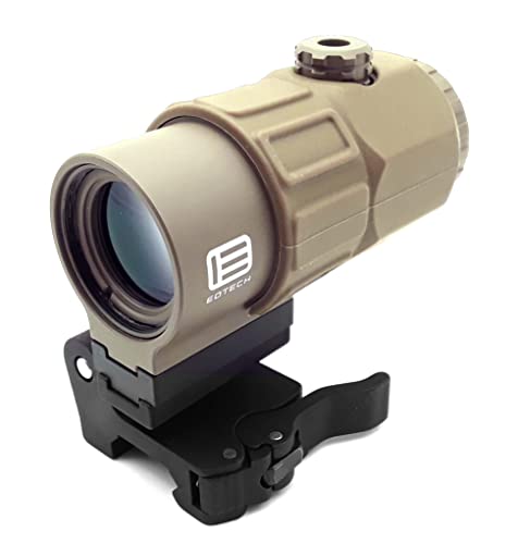 EOTech G-Series 5X Magnifier w/STS Mount, Tan, G45.STSTAN