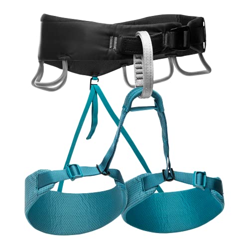 BLACK DIAMOND Equipment Momentum Harness - Women's - Aqua Verde - Small