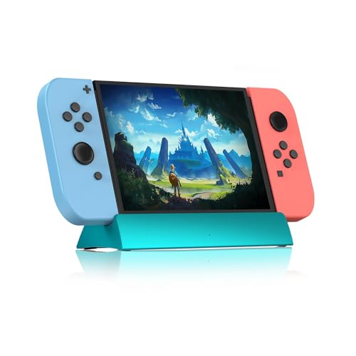 Switch TV Dock, Docking Station for Nintendo Switch Portable Charging Docking Replacement Base, Switch Dock Playstand for Nintendo Switch Charge and Play with Type C, 4K HDMI TV Adapter, USB 3.0 2.0