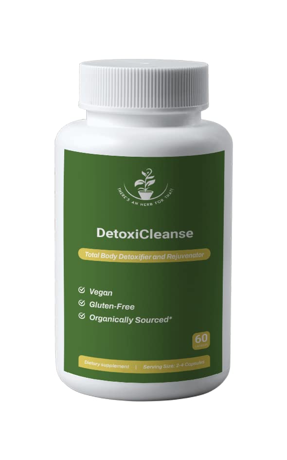 DETOXICLEANSE Natural Colon Cleanser Detox Capsules
