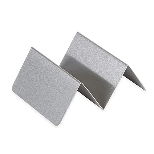 American Metalcraft TSH1 Taco Holders, Silver, 4-Inches Wide