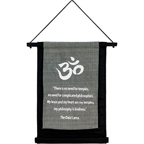 New Age Source Small Cotton Banner - Dalai Lama