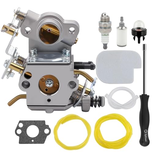Powtol 545070601 PP4218A PR4218 Carburetor Fits Poulan Pro P3314 PP4218AVX P4018WT PP3516AVX P4018 P3416 PP4218 PPB4218 P3314WSA PPB3416 P4018WM PP4018 PP3816 Chainsaw Replace C1M-W26C