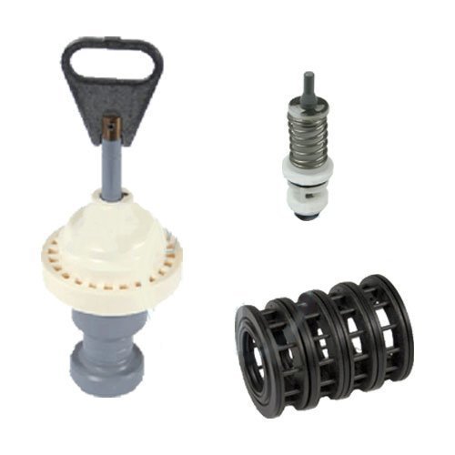 Fleck 5600 softener valve rebuild kit includes piston 60102-00 seals spacers 60125 brine valve 60032 by Fleck