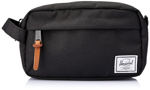 Herschel Chapter Toiletry Kit, Black, Carry-On 3L