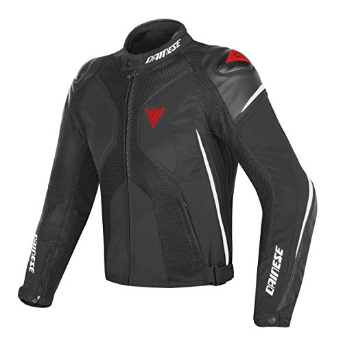 Dainese Men's Super Rider D-Dry Jacket (Black)/Red, 50
