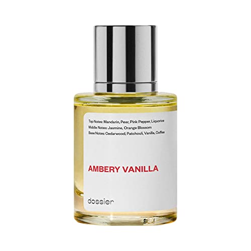 Dossier - Eau de Parfum - Ambery Vanilla - Inspired by YSL's Black Opium - Feminine - 1.7Oz