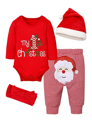 Abbence Baby Christmas Outfit,My First Christmas Baby Girl Boy Outfit 3-6 Months