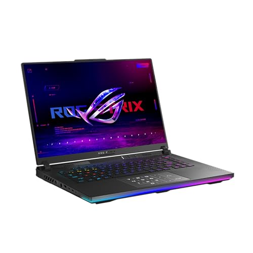 ASUS ROG Strix Scar 16 (2024) Gaming Laptop, 16” Nebula HDR 16:10 QHD 240Hz/3ms, 1100 nits, Mini LED Display, GeForce RTX 4090, Intel Core i9-14900HX, 32GB RAM, 2TB SSD, Win 11 Pro, G634JYR-XS97