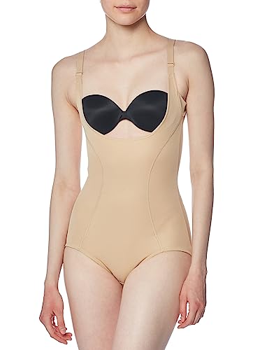 Maidenform womens Ultimate Slimmer Your Own Bra Briefer Fl2656 shapewear bodysuits, Body Beige, Small US