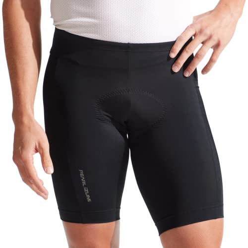 PEARL IZUMI Men's Padded Cycling Podium Short, Black, Large