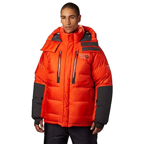 Mountain Hardwear Men's Absolute Zero Parka, State Orange, XXL