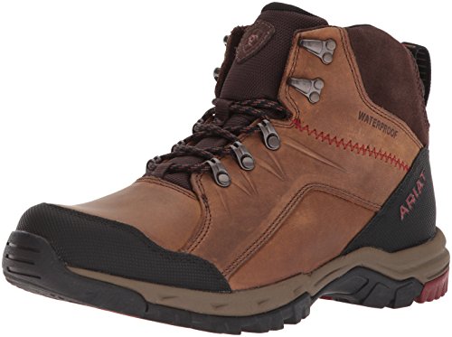 Ariat Mens Skyline Mid Waterproof Distressed Brown 10.5