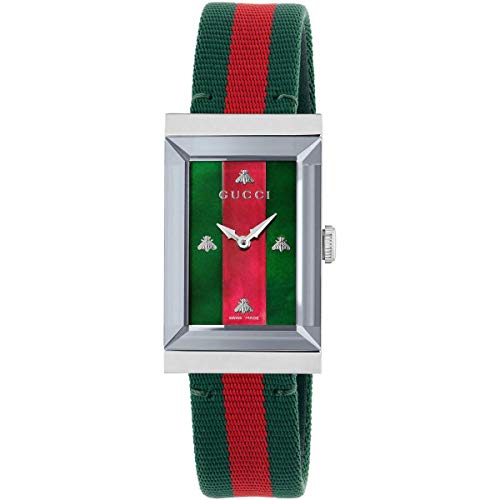 Gucci G-Frame - YA147404 Green/Red One Size
