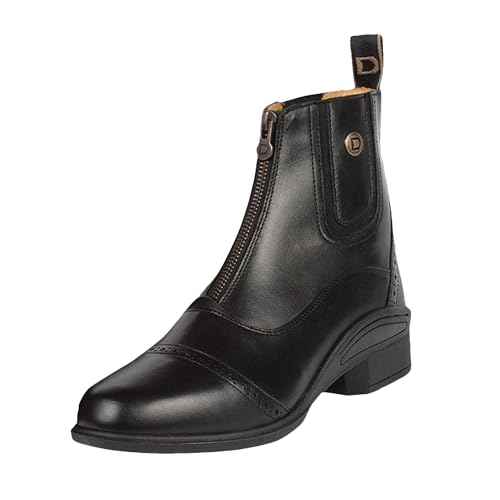 Dublin Rapture Zip Paddock Boots, Black, Ladies 10