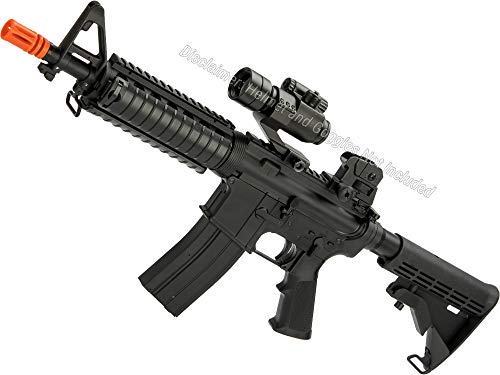 Evike Airsoft - Matrix M.4 GBB A.R15 Gas Blowback Airsoft Ri.fle w/Reinforced WA System (Model: M.4 CQB-R)