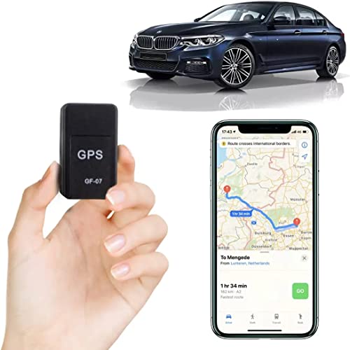 CarTour GPS Tracker for Vehicles, Mini Magnetic GPS Real time Car Locator, Full USA Coverage, No Monthly Fee, Long Standby GSM SIM GPS Tracker for Vehicle/Car/Person Mate Black