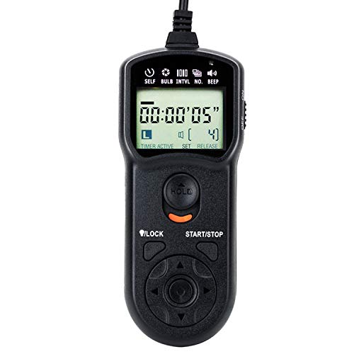 JJC Intervalometer Timer Remote Shutter Release Time Laspe for Panasonic G7 G9 G85 GH6 GH5 GH5S GH4 S5 S1 S1R S1H GX8 GX7 FZ300 FZ1000 FZ2500 FZ200 FZ150 FZ100 FZ50 G6 G5 G3 GH3 GH2 GH1 Camera & More