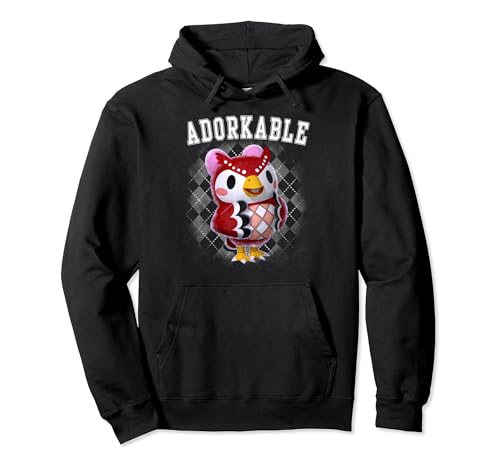 Nintendo Animal Crossing Celeste Adorkable Graphic Hoodie Pullover Hoodie