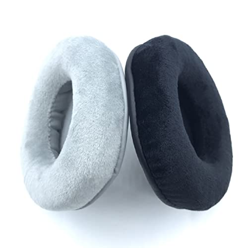 90 MM Universal Ear Cushions Fit for Most Headphone Models: Sennheiser,AKG,HifiMan,ATH,Philips,Fostex,Sony,Beats by Dr. Dre and More (90mm Black)