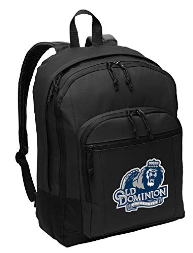 Broad Bay Old Dominion University Backpack CLASSIC STYLE ODU Backpack Laptop Sleeve