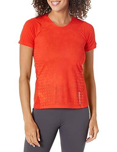 Salomon Women's Sense AERO SS TEE, Fiery Red/Scarlet Ibis, M