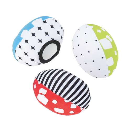 MamaRoo Replacement Balls (for Mamaroo Swing) Offer More Interactive and Reversible Ball Options That Complements The MamaRoo Cradle in a Variety of Colors,3 Balls in a Set.