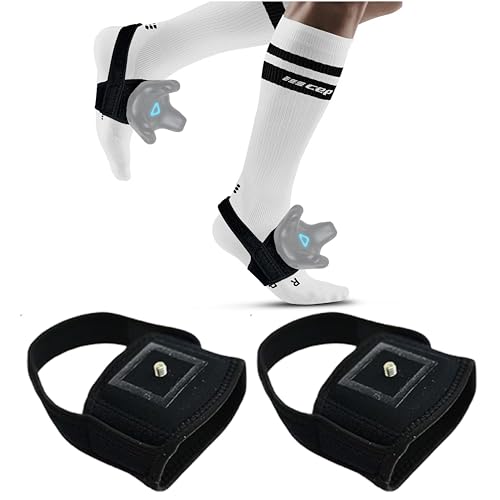 Skywin VR Tracker Straps for HTC Vive System Tracker Puck (2 Pack) - Adjustable Straps for Foot Object and Full-Body Tracking in Virtual Reality