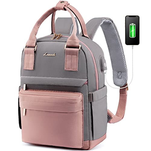 LOVEVOOK Mini Backpack for Women Stylish Waterproof Backpack Purse with USB Port, Cute Daypack for College Travel Party