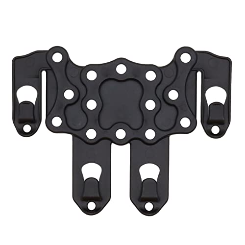 ZOEKIM Polymer Holster Adapter Tactical Holster Hanger Platform for MOLLE Gear (Black)