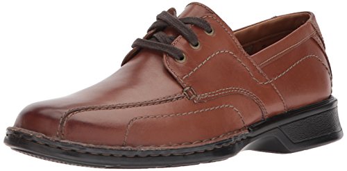 Clarks Men's Northam Edge Loafer, Brown Leather, 10.5 Wide US