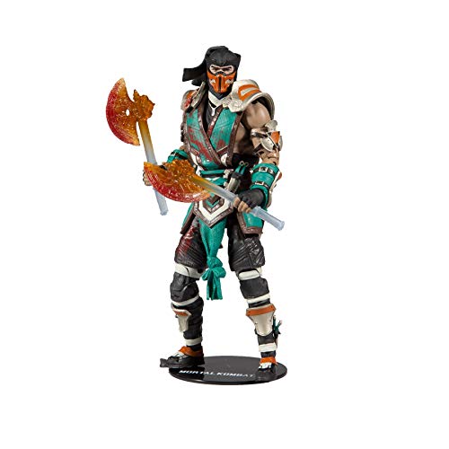 McFarlane Toys Mortal Kombat Sub Zero Bloody Frozen Over Skin 7” Action Figure, Multicolor