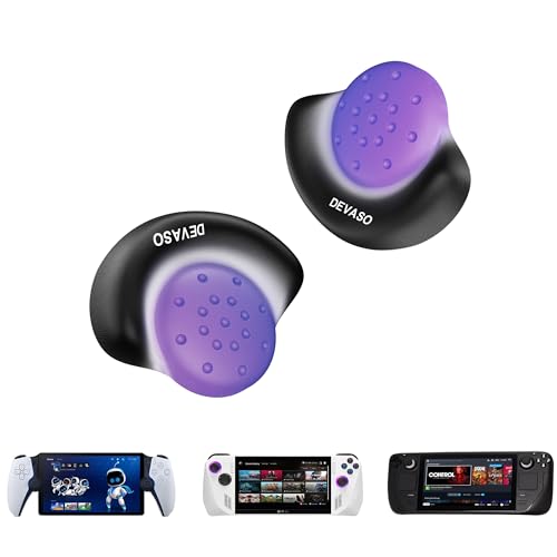 DEVASO Wrist Rest Pad for Steam Deck, 2 Pack Gaming Pad Wrist Support for Steam Deck OLED/Playstation Portal/ASUS ROG Ally/Nintendo Switch / PS5 Gaming, Durable, Comfortable and Pain Relief