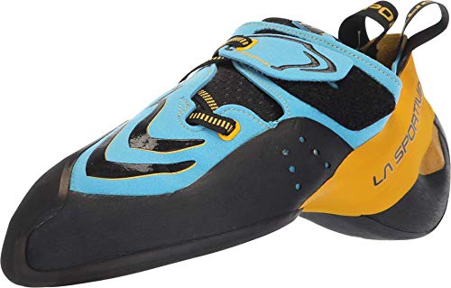La Sportiva Futura Climbing Shoe - Men's Blue/Yellow 40.5