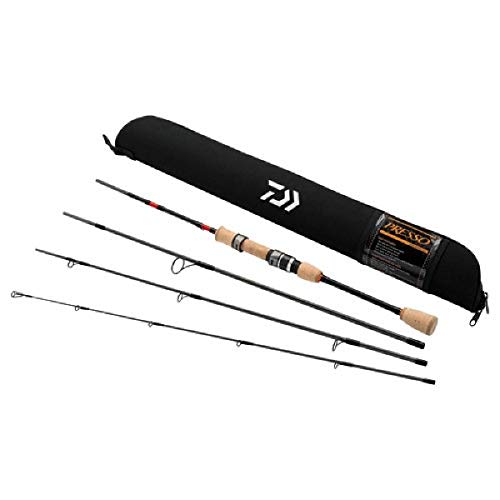 Daiwa Presso UL Spinning Rod, Brown/Orange, 7'0'