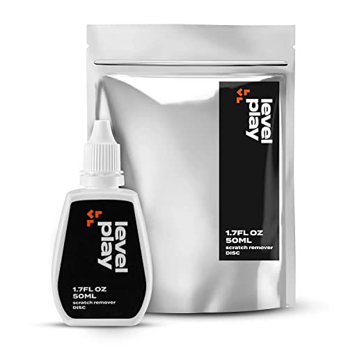 LEVELPLAY Scratch Remover for Playstation, Xbox Discs | DVD Resurfacer,Playstation 5, X Series | Record Cleaner, Movies and Music Using Blu-ray, Ultra-HD, DVD and CD Cleaner | Repair Discs