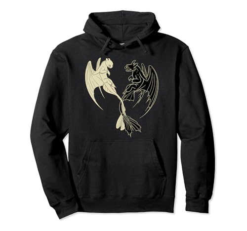 How to Train Your Dragon 3 Hidden World Lightfury Toothless Pullover Hoodie