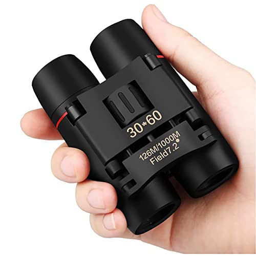 ZIYOUHU 30x60 Binoculars Small Compact Light Binoculars, Suitable for Adults and Children Bird Watching Travel Sightseeing, Waterproof Lightweight Small Binoculars, with Clear Low-Light Vision