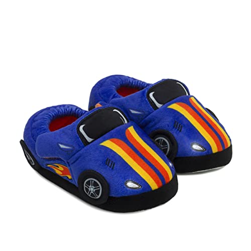 Robeez Light Up Slippers for Kids - Race Car - 9-10