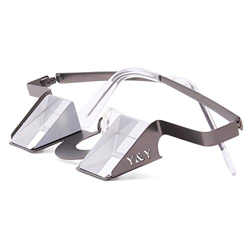 YY Vertical Classic Belay Glasses, Grey Edition, Sturdy and Comfortable Belay Glasses for Rock Climbing