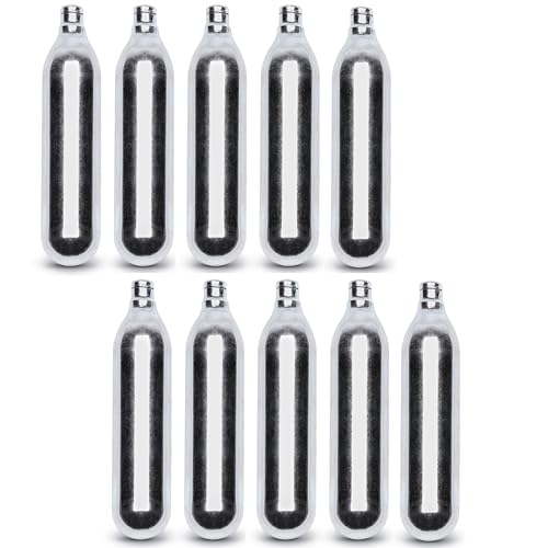 Byrna 12 Gram CO2 + Oiler Cartridges | 10 Count Pack | for Byrna LE/HDXL/SDXL and TCR - (9 CO2 + 1 Oiler Cylinders)