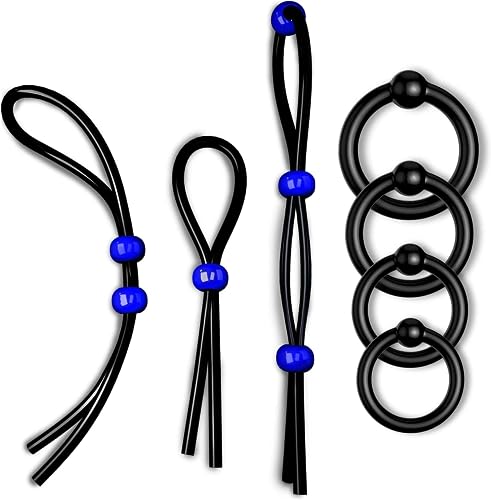 Silicone Cock Ring - Cock Ring for Men for Male Penis Ring for Men Rubber Couples Cock Rings Penis Ring Soft Silicone Couples Cock and Ball Ring Sunglasses A-3