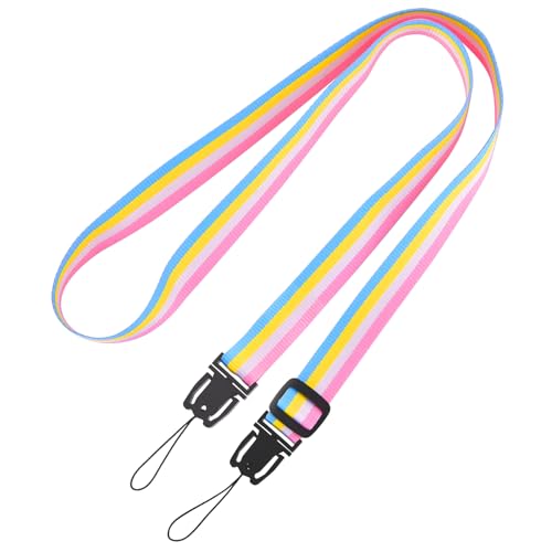 Sunmns Camera Neck Shoulder Strap Compatible with Instax Mini 12 11 9 8 90 70 Instant Film Camera, Rainbow